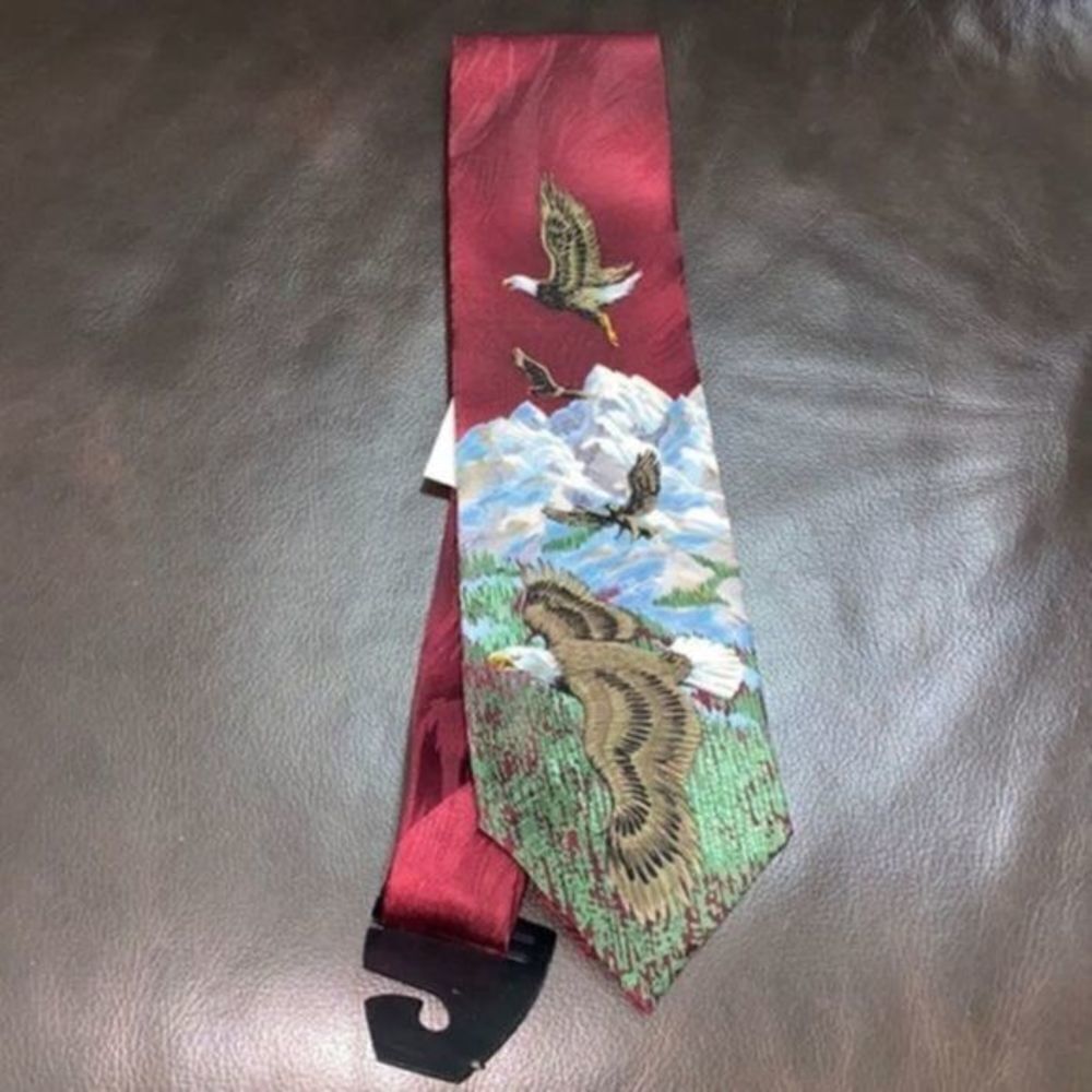 NWT EAGLE TIE silk​​